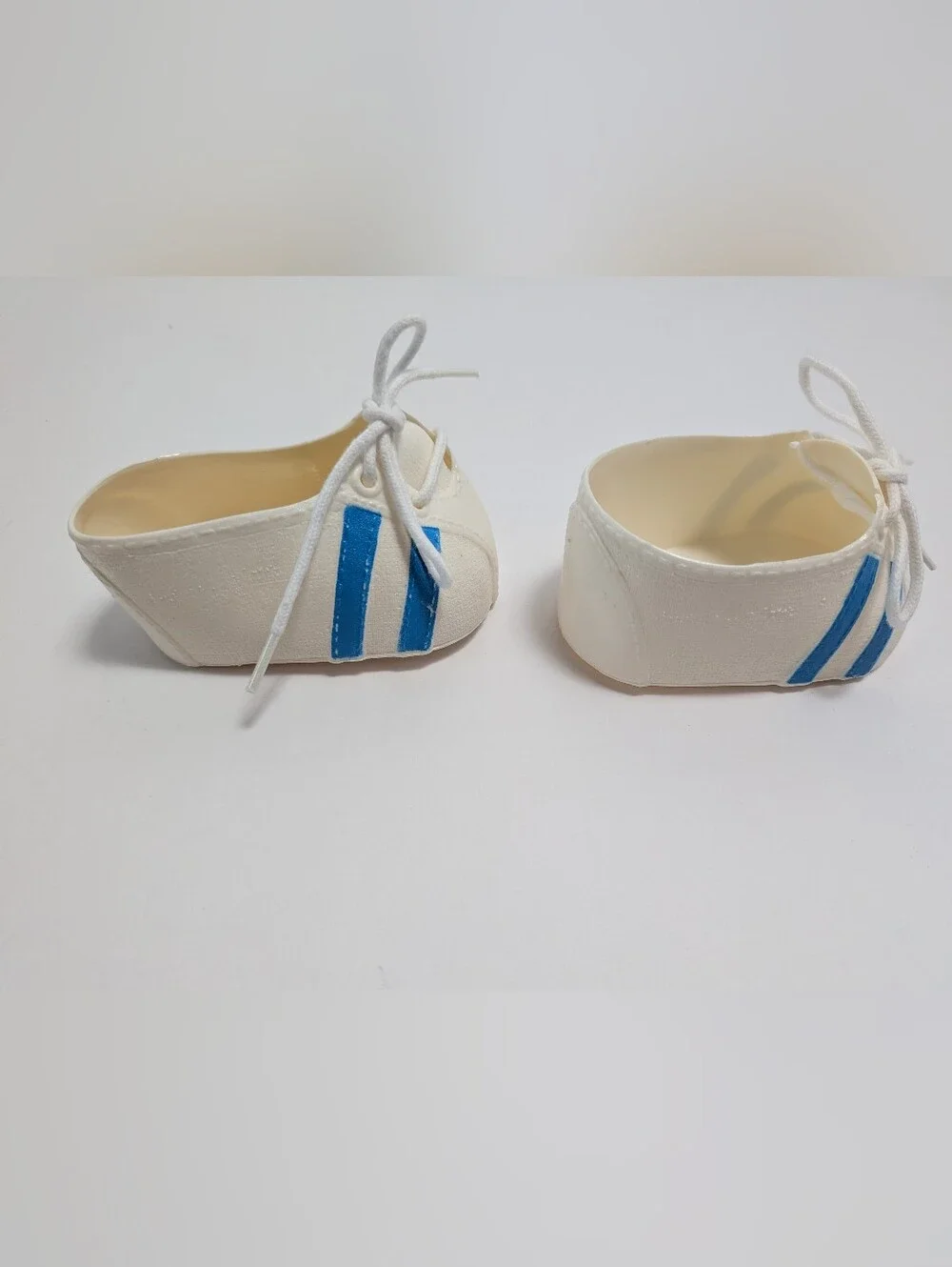 Vintage Cabbage Patch Kids Doll Blue Stripe Tennis Shoes OK CPK